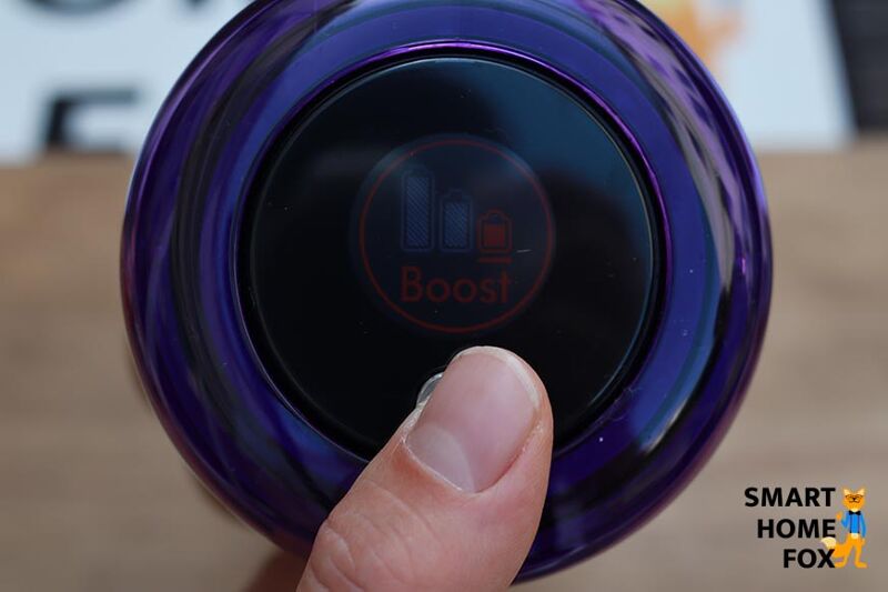 Display shows boost mode